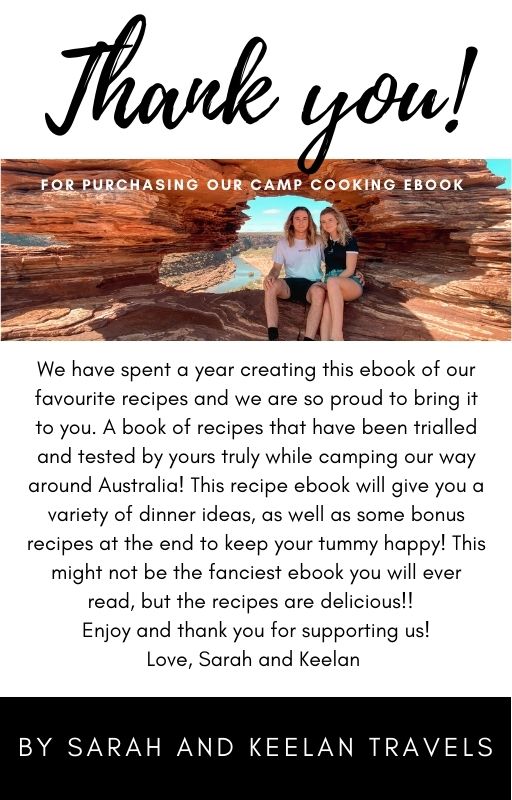Camp Cooking eBook by Sarah and Keelan Travels